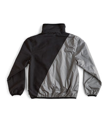 Kid | Nununu Smile Wind Breaker | Black x Dark Grey