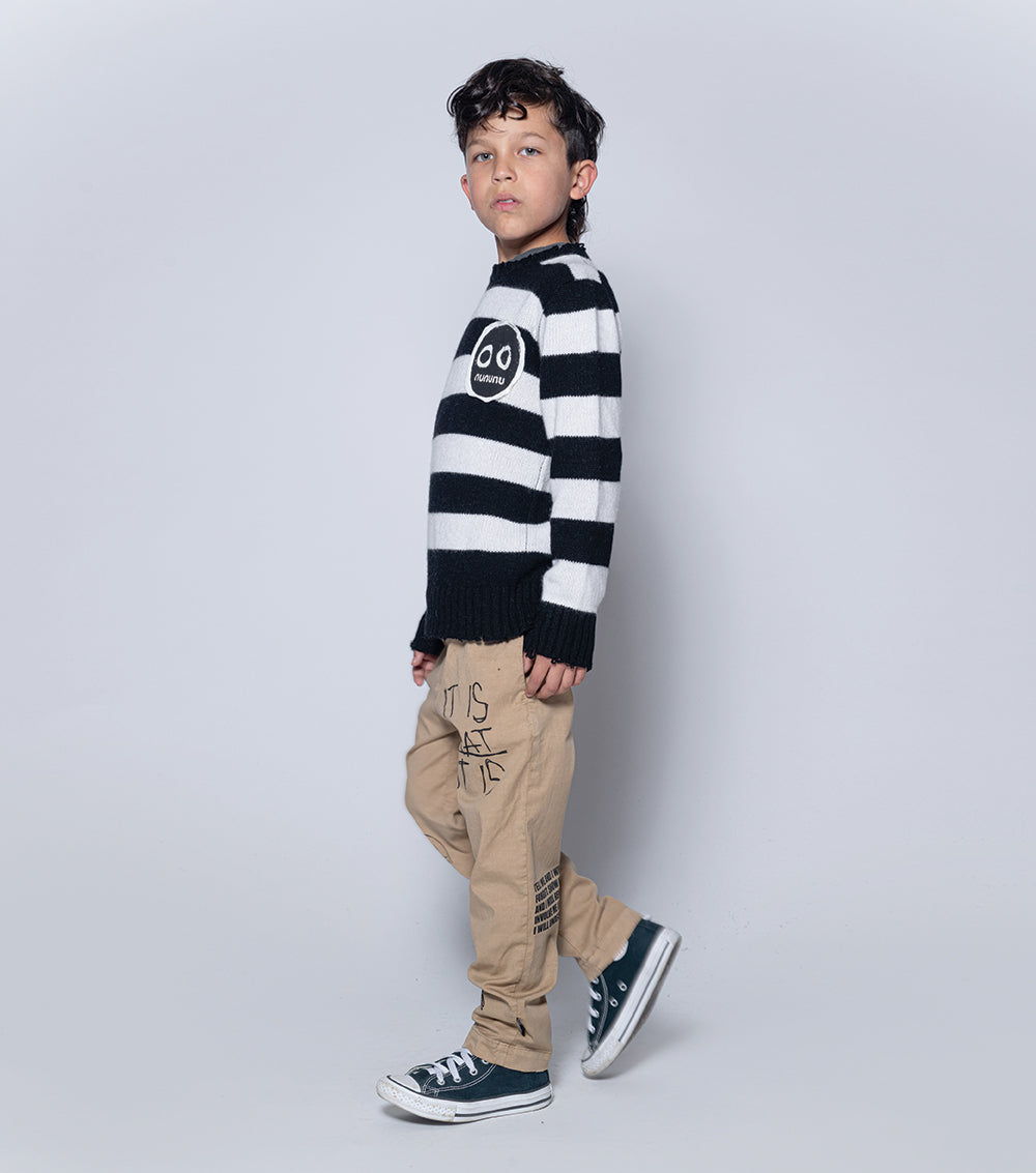 Kid | Total Fw21 Chino Pants | Stone
