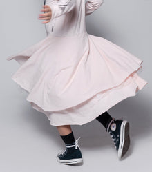 Kid | Nununu Smile Multi Layered Dress | Powder Pink