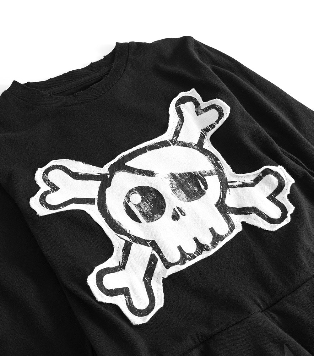 Kid | Mash Up Layered Dress | Black