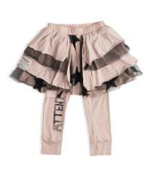 Kid | Attention Leggings Skirt | Powder Pink