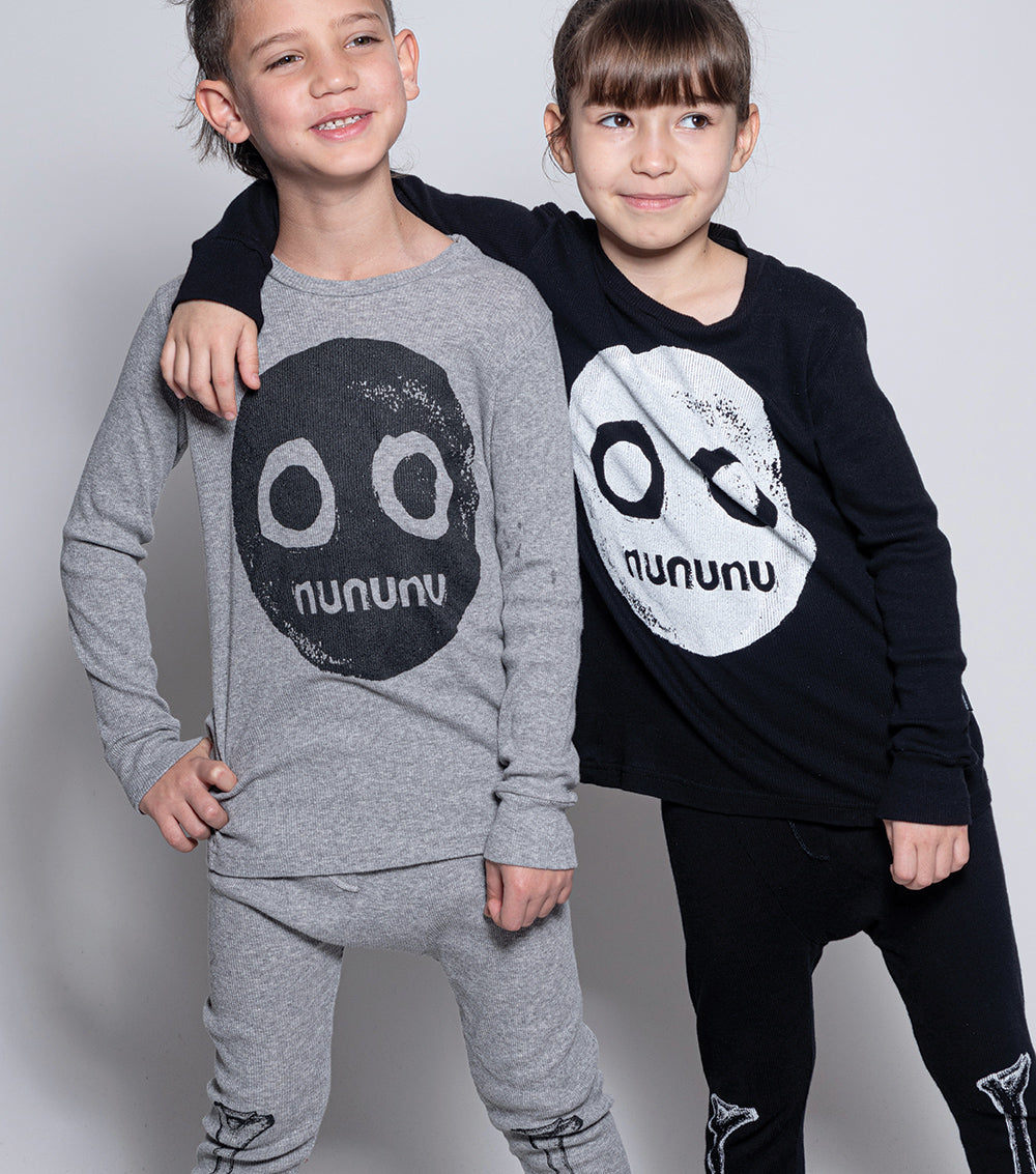 Kid | Nununu Smile Loungewear | Black