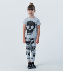 Kid | Water Skull Loungewear | Ice Grey