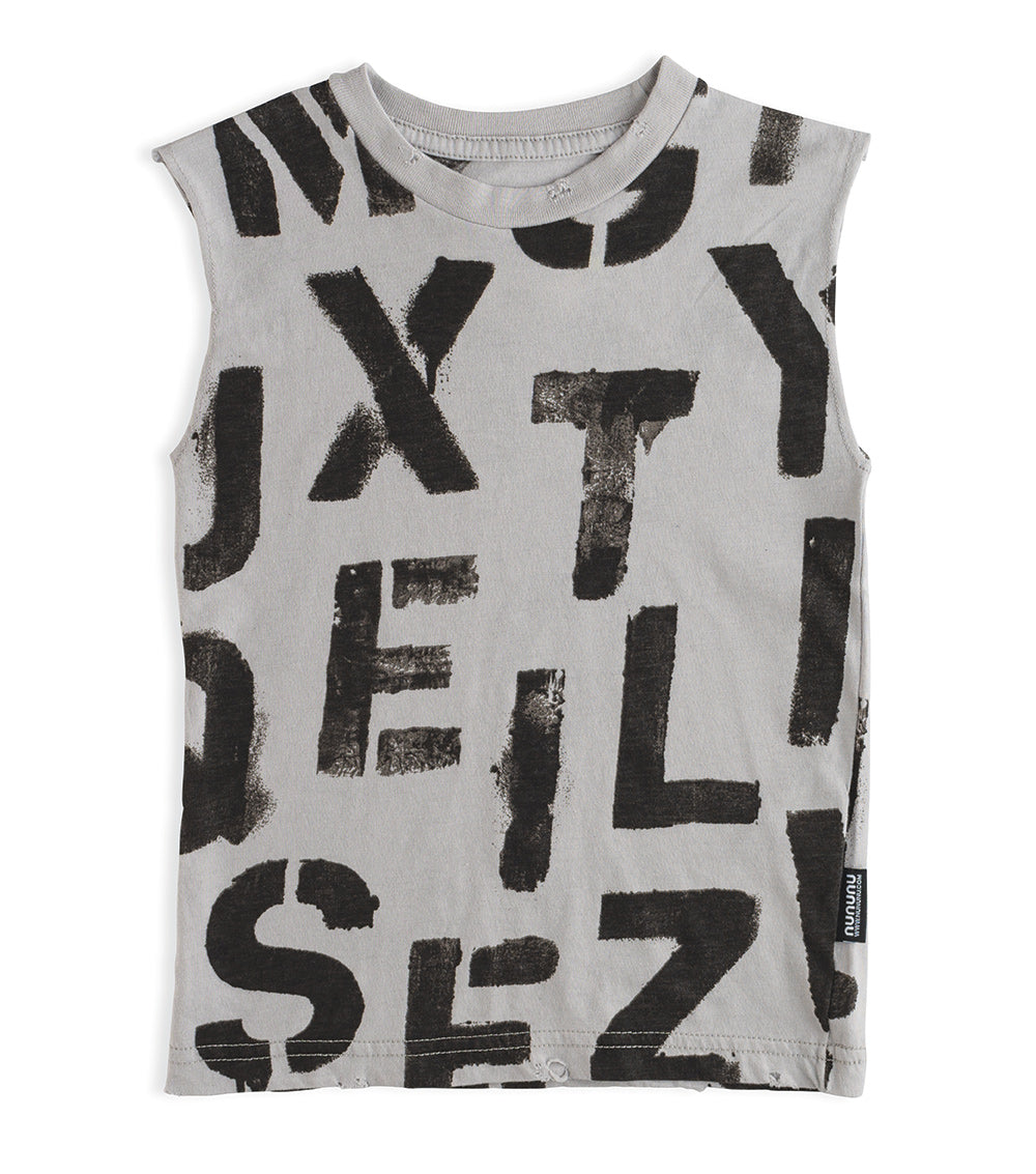 abc sleeveless shirt 12-18M