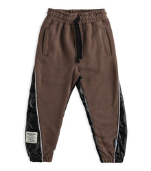 Kid | Angeled Sweatpants | Earth Brown