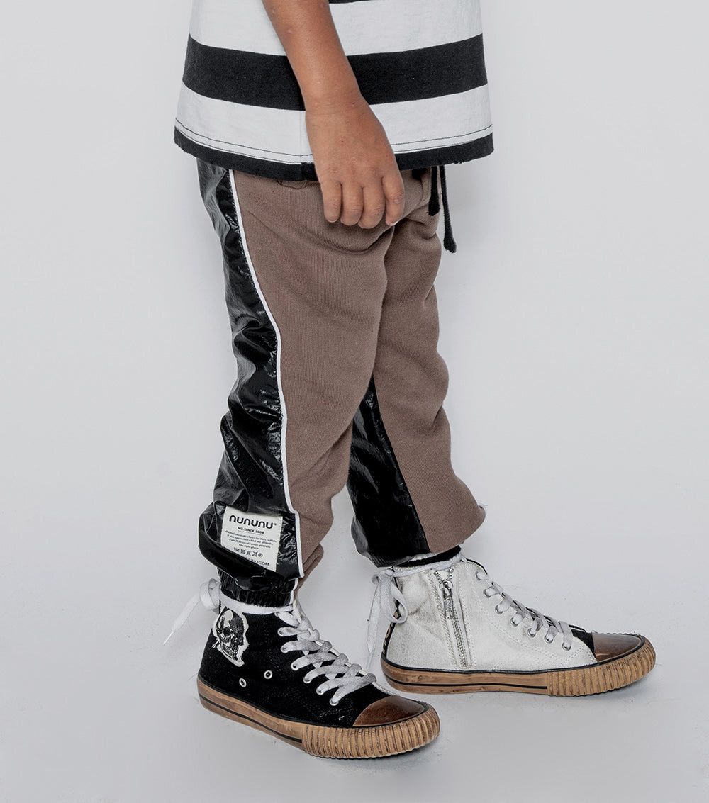 Kid | Angeled Sweatpants | Earth Brown