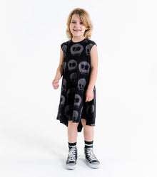 Kid | 360 Water Skull Dress | Black