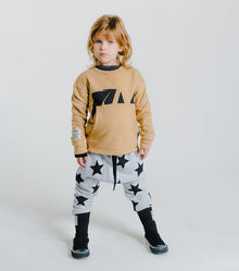 Kid | Nu! Kangaroo Sweatshirt | Black
