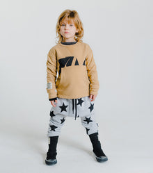 Kid | Nu! Kangaroo Sweatshirt | Black