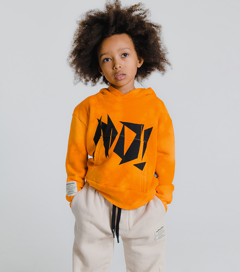 Kid | No! Hoodie | Orange