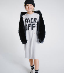 Kid | Back Off Twofer Dress | Ice Grey