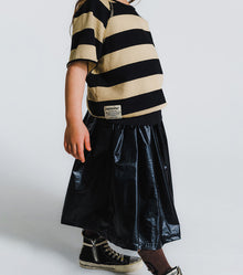 Kid | Flowy Nylon Skirt | Black
