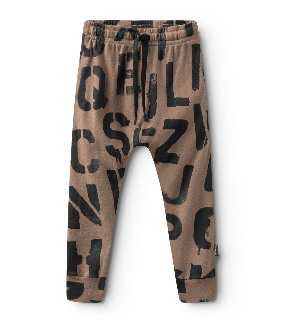 Kid | Abc Light Baggy Pants | Brown