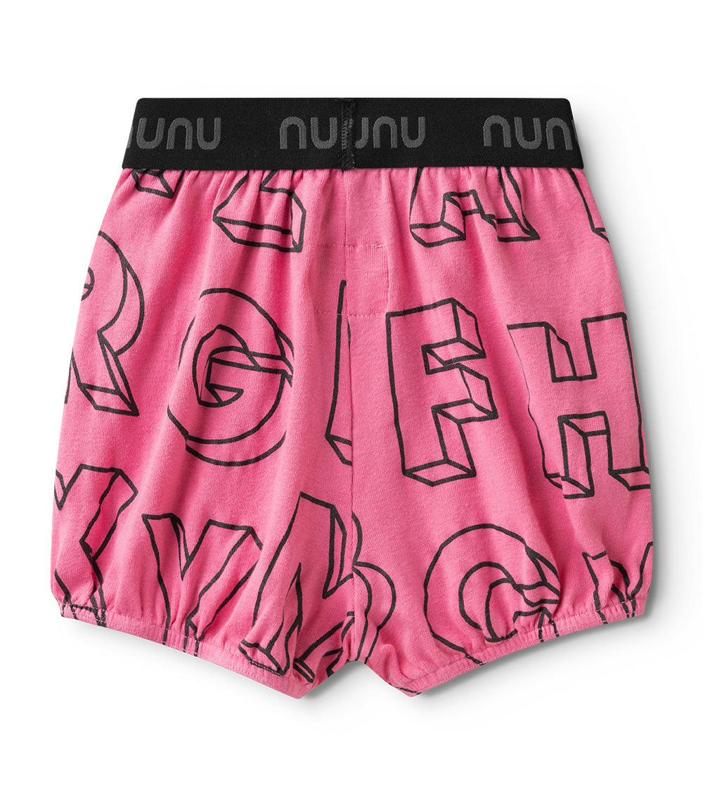 Kid | A-Z Yoga Shorts | Hot Pink