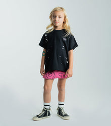 Kid | A-Z Yoga Shorts | Hot Pink