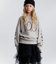 Kid | Bubbly No! Sweatshirt | Smokey Grey