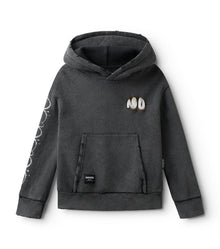 Kid | Extra Cozy Hoodie | Washed Graphite