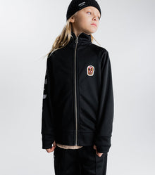 Kid | Stripey Snakes Sporty Jacket | Black
