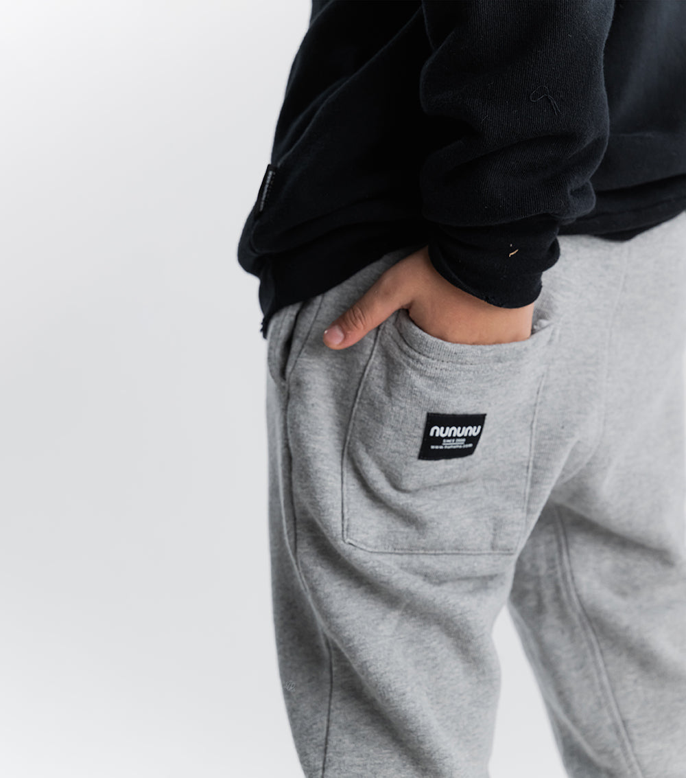 Kid | Bubbly Nununu Sweatpants | Heather Grey