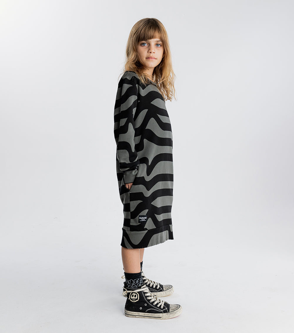 Kid | Road Web Dress | Graphite