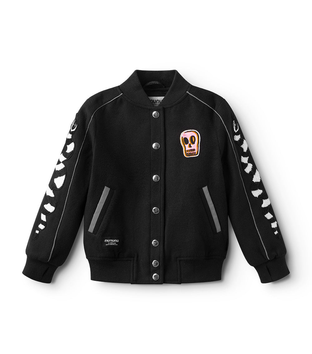 Kid | Varsity Jacket | Black