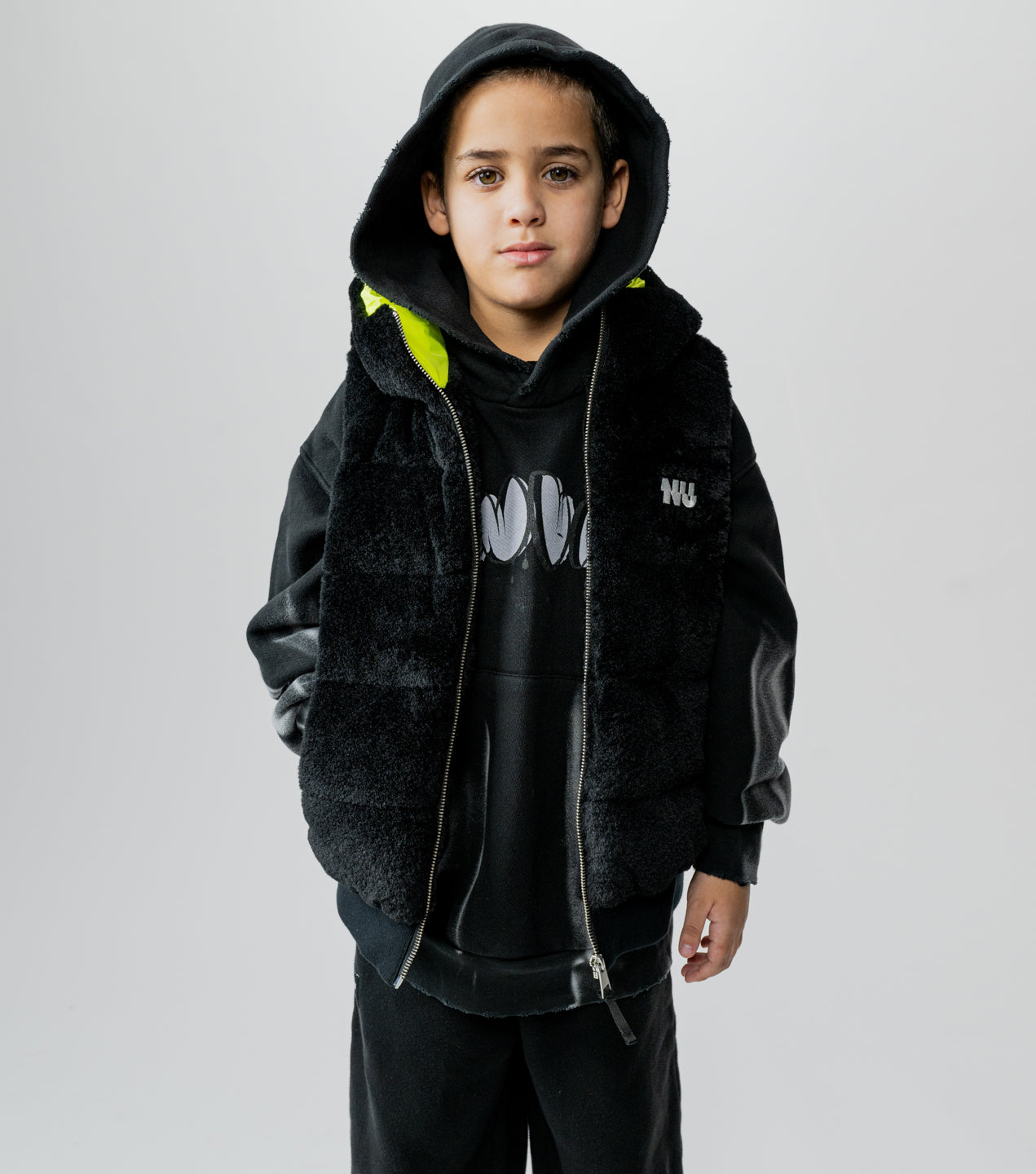 Unisex | Mega Cozy Down Vest | Black