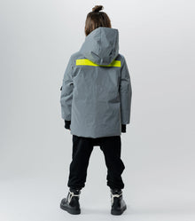 Unisex | Reflective Down Jacket | Lunar Grey