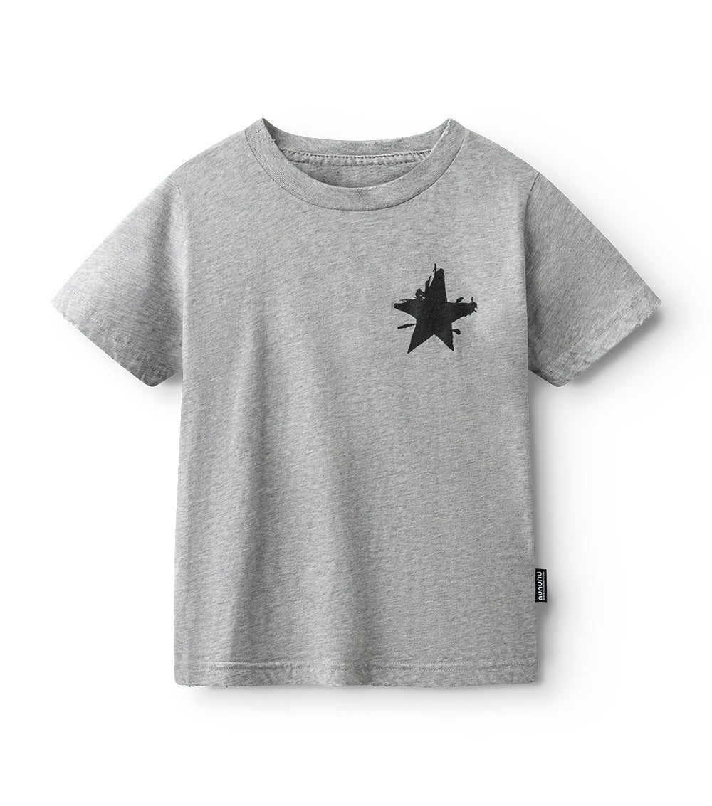 Unisex | Side Splat T-Shirt | Heather Grey