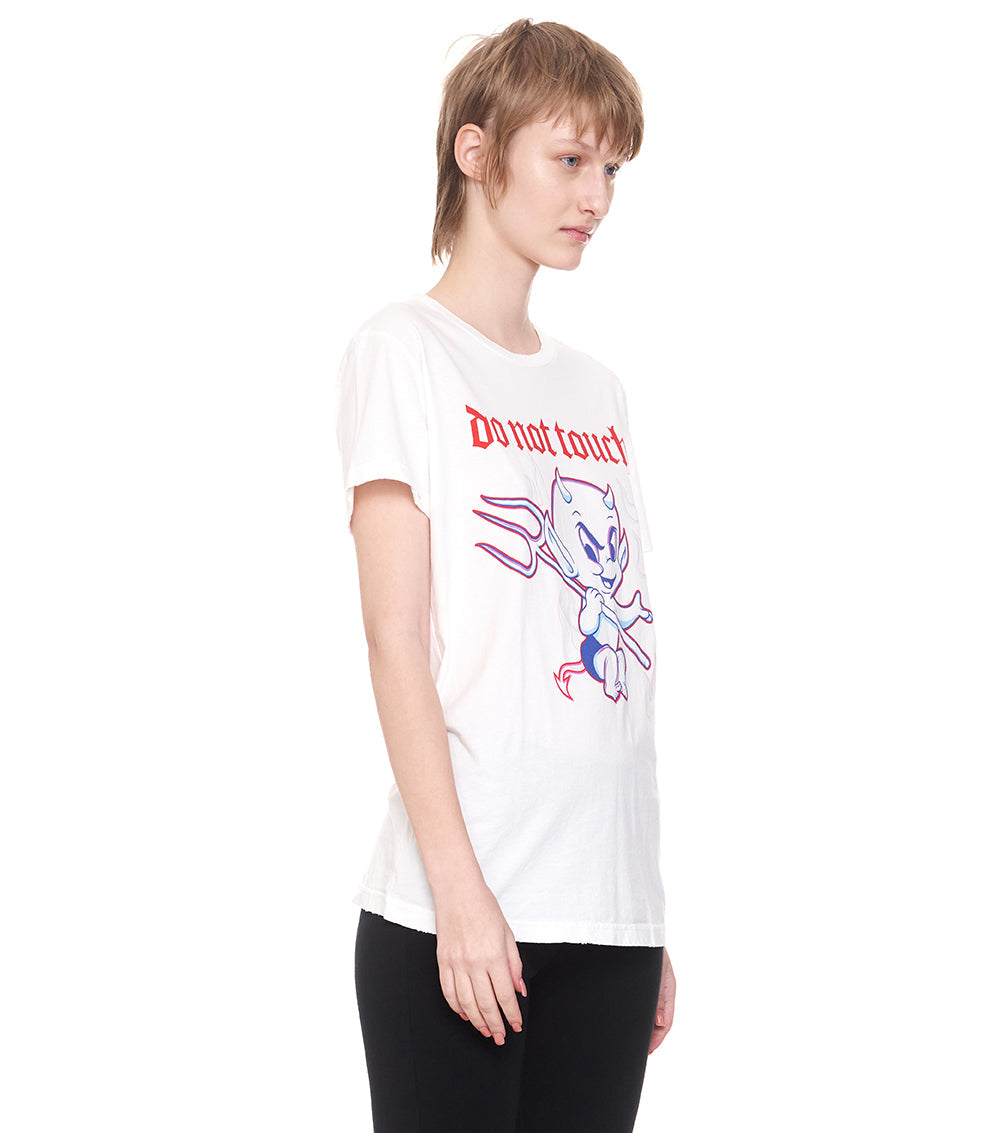 Women | Naughty Devil T-Shirt | White