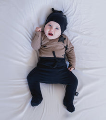 Newborn | Soft Footed Baggy Pants | Powder Pink