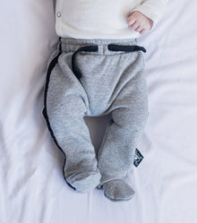 Newborn | Soft Footed Baggy Pants | Powder Pink