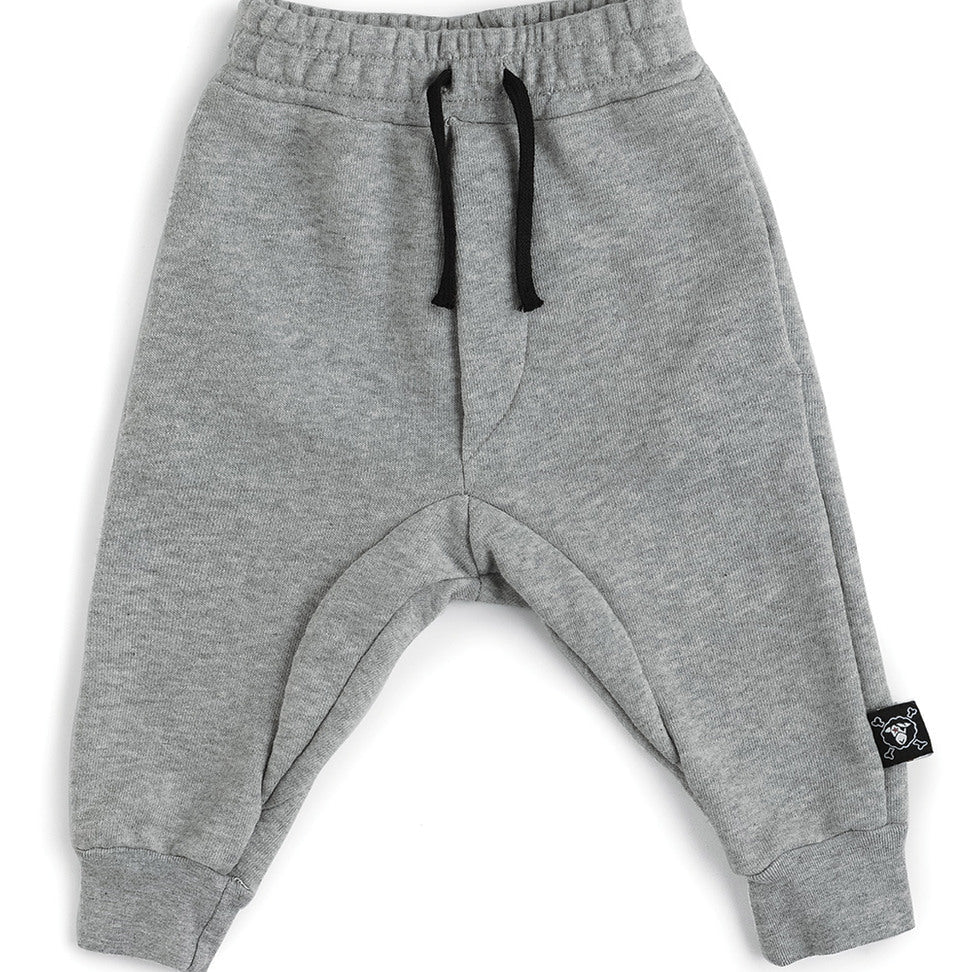 Newborn | Baby Sweatpants | Heather Grey