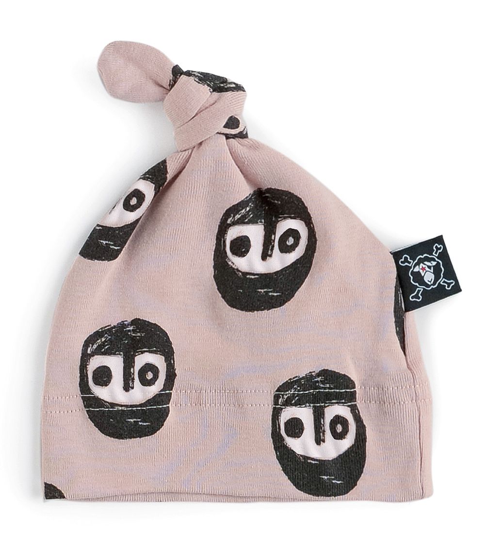 Newborn | The Warriors Hat | Powder Pink