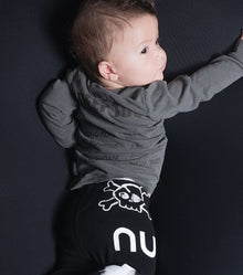 Newborn | Sock Pants | Black