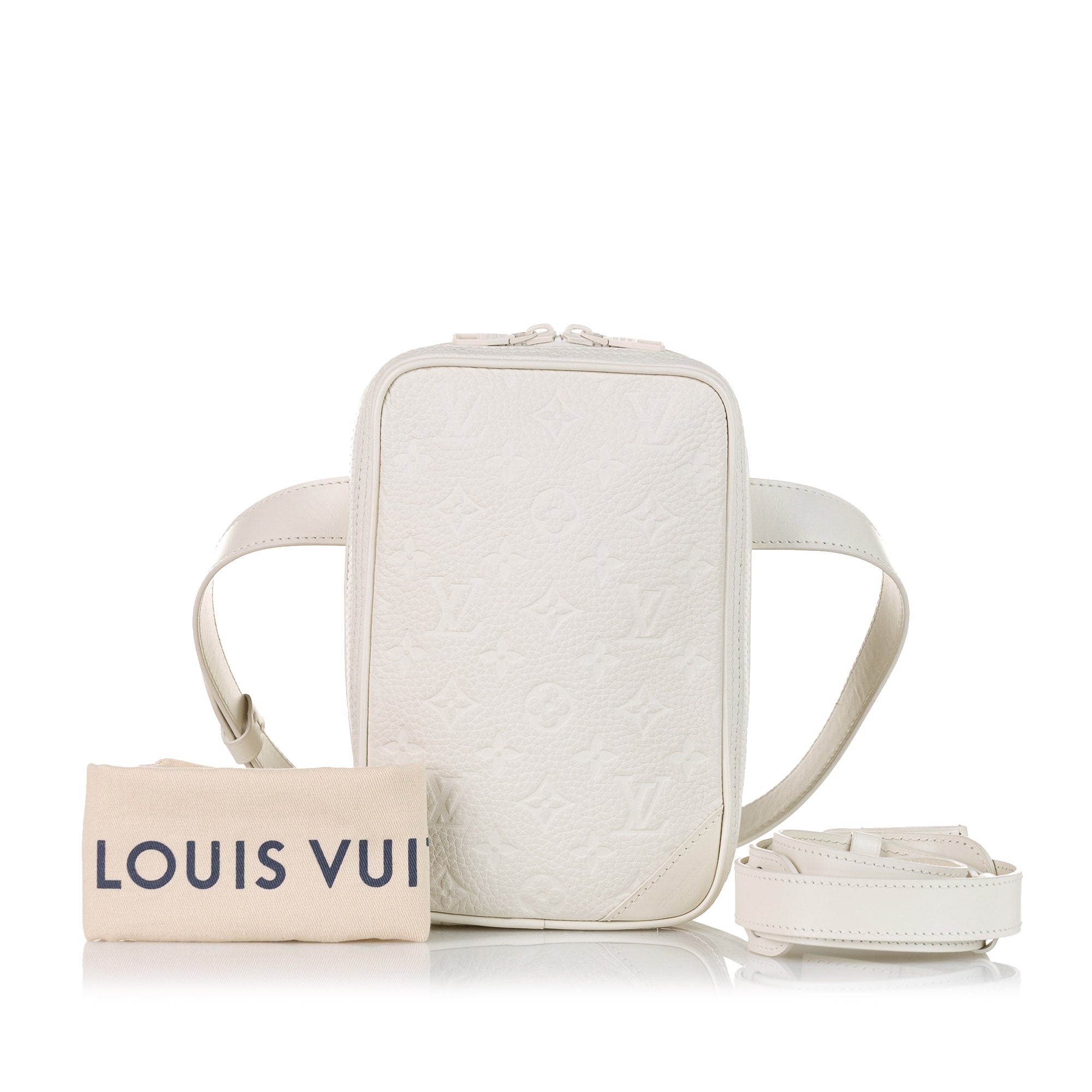 Louis Vuitton Pre-Owned Monogram Taurillon Utility Side | Women | White (V2)