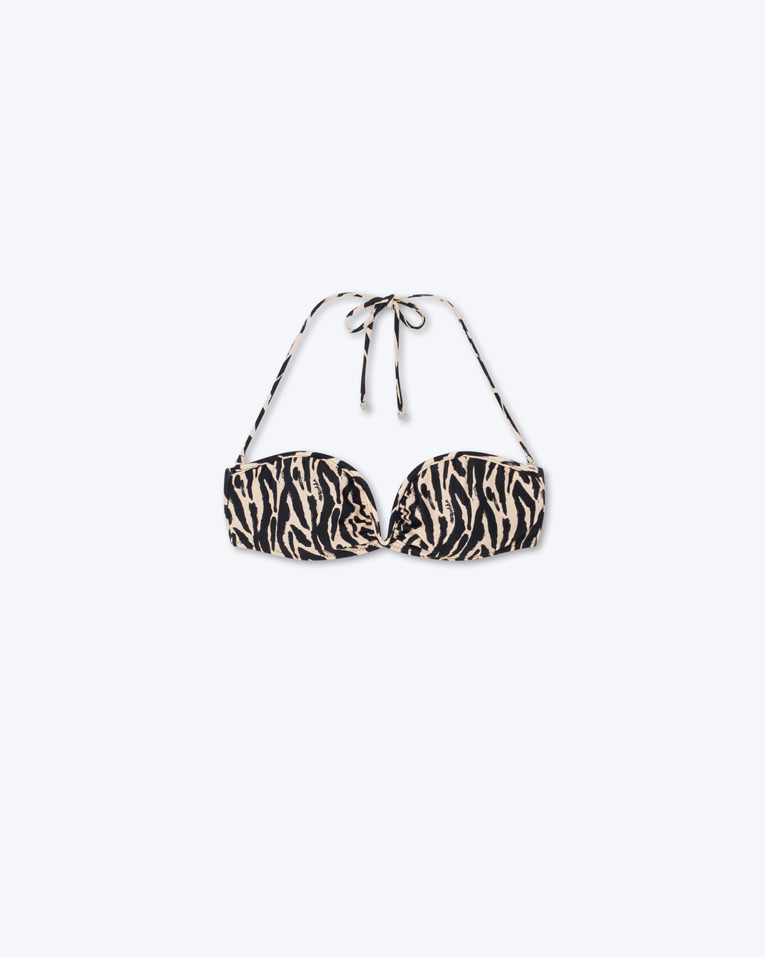 Womens | Manou Bikini Top | Brushtroke Animal