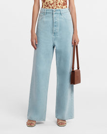 Womens | Josine Wide-Leg Jeans | Sun Bleach