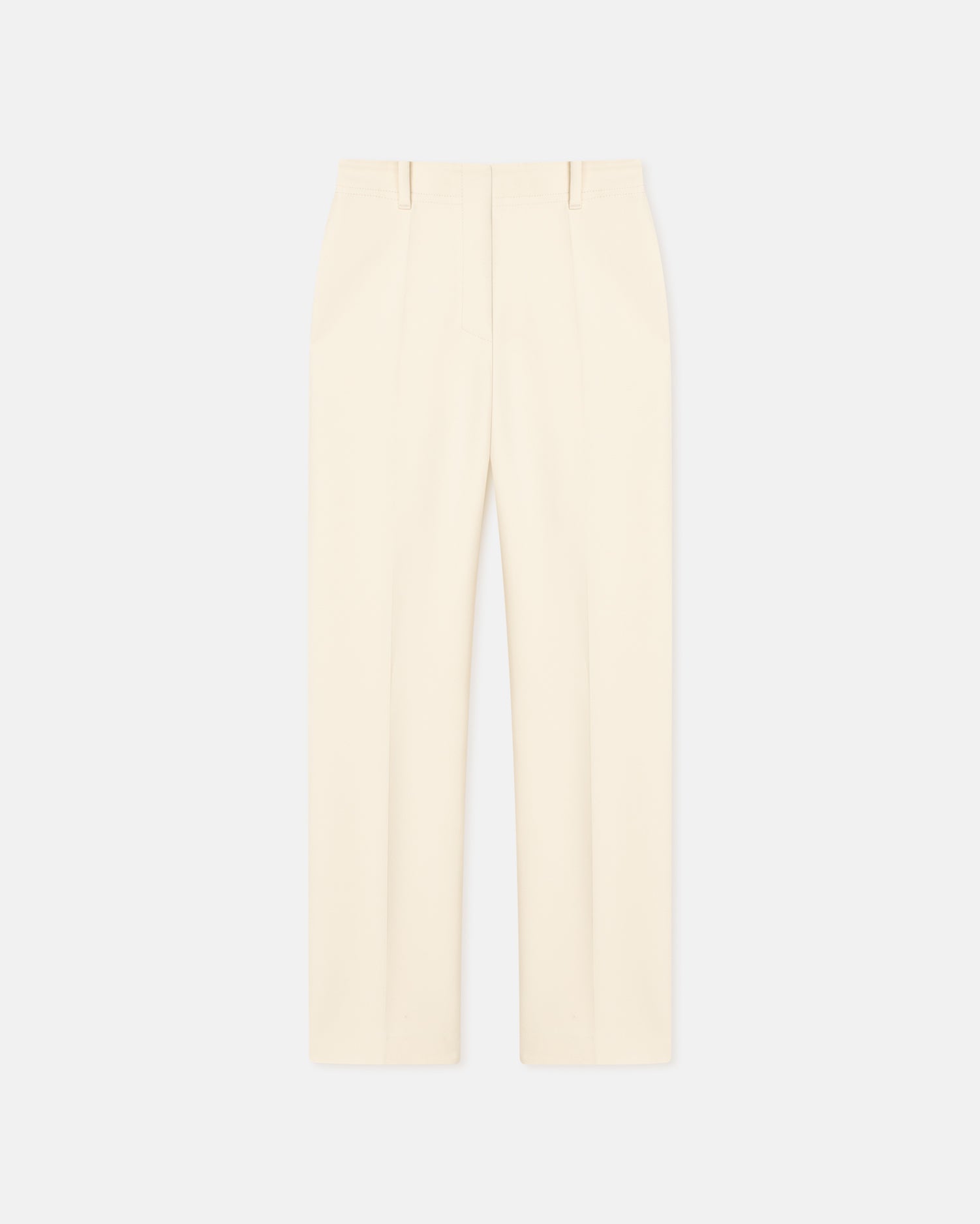 Womens | Loren Double Suiting Straight-Leg Pants | Creme