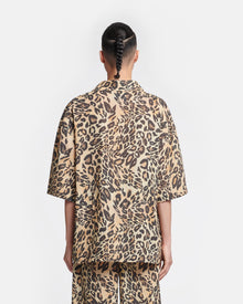 Womens | Katnis Printed Cotton-Voile Shirt | Leopard