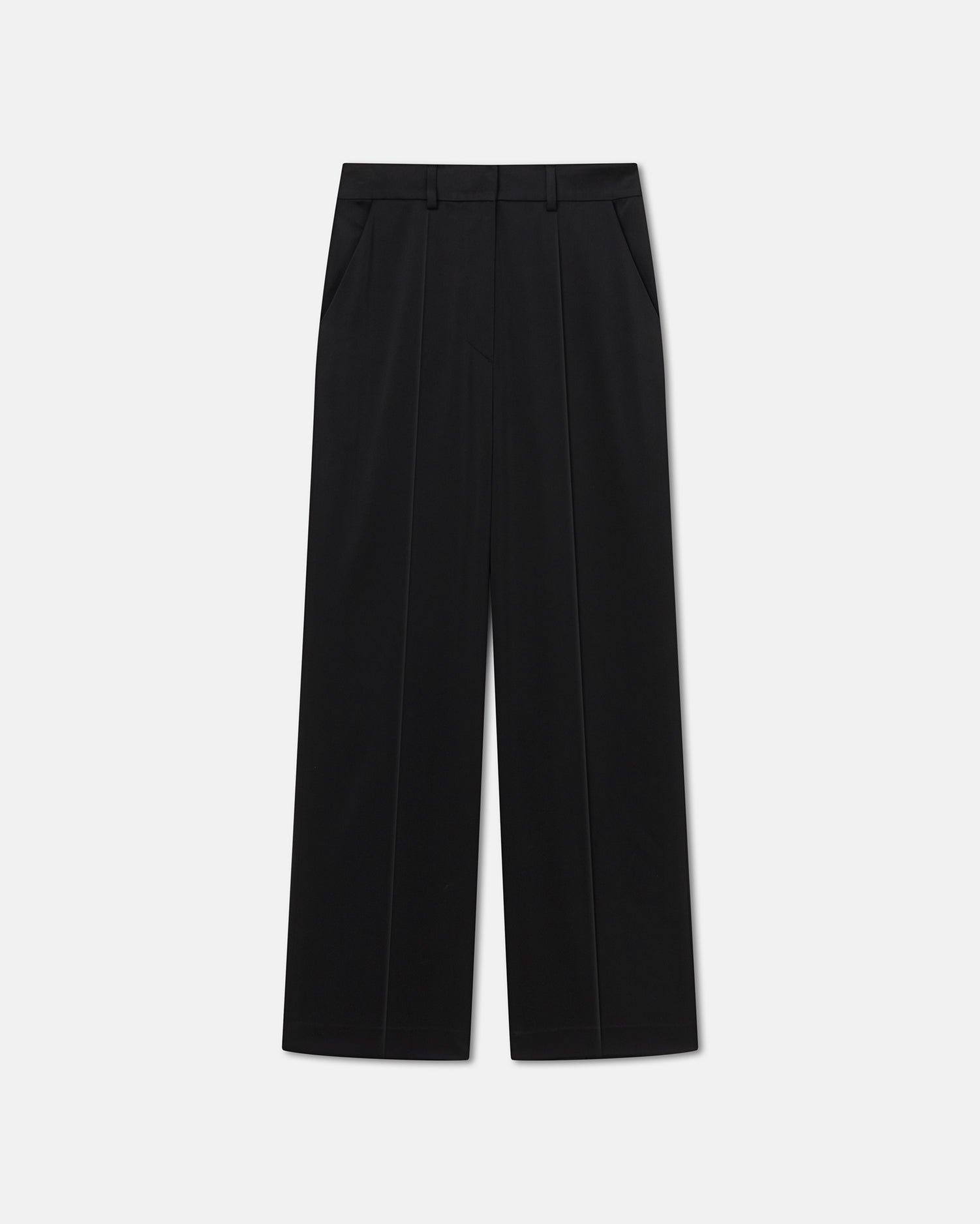 Womens | Lanai Tailored Tech-Satin Pants | Black