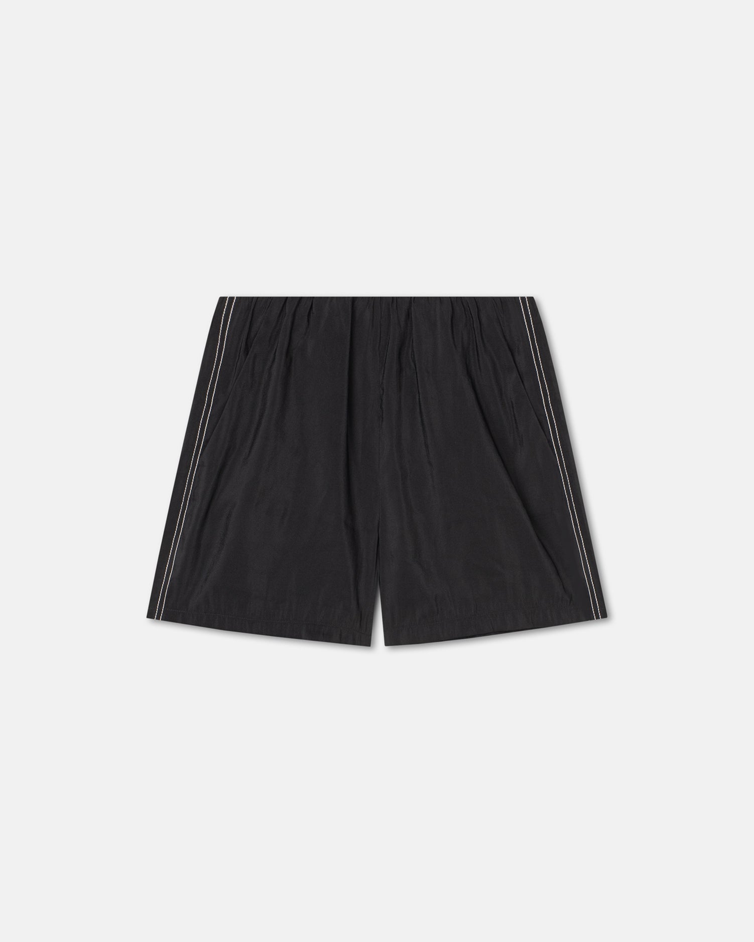 Womens | Masami Glass Poplin Shorts | Black