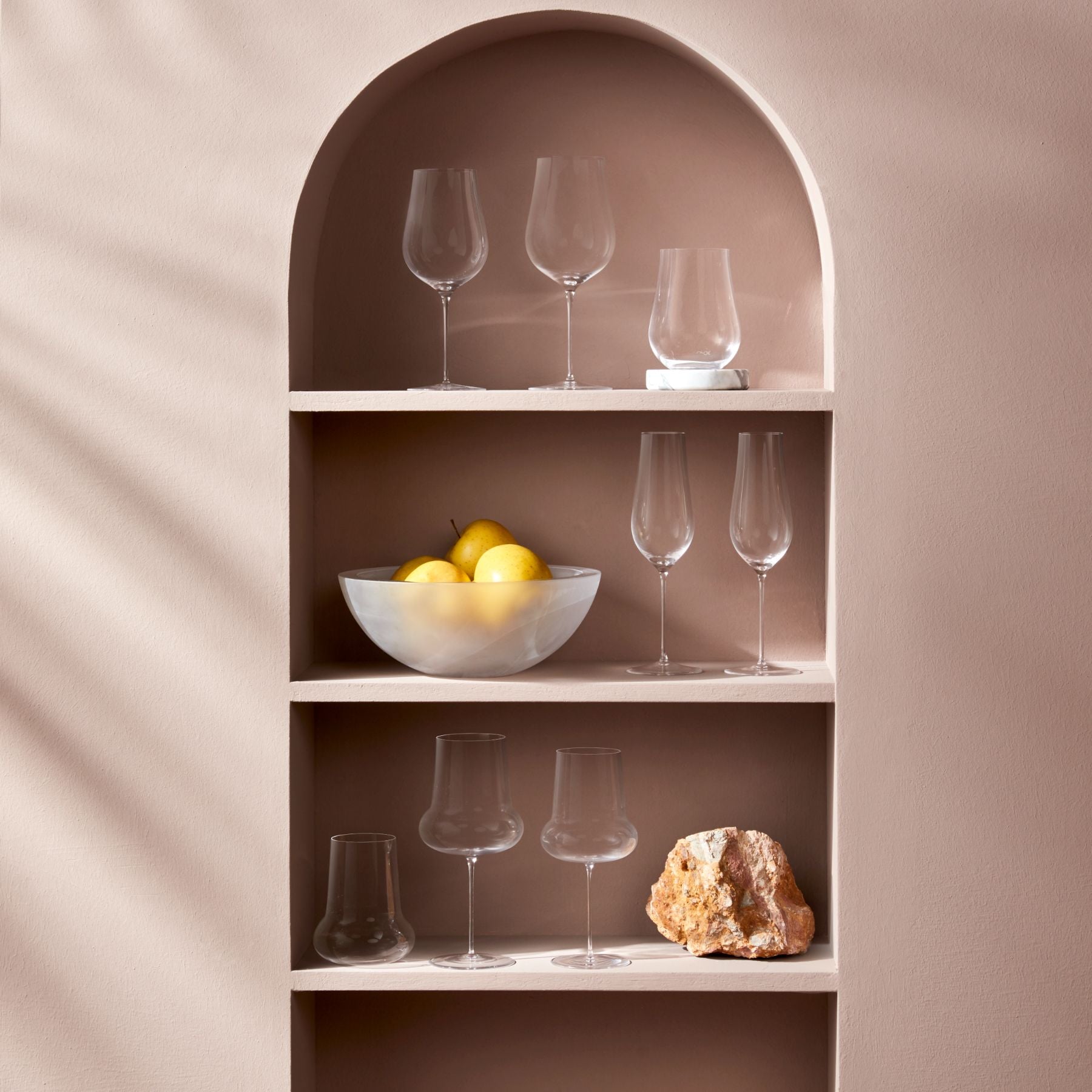 Ghost Zero Belly Red Wine Glass | Clear Crystal