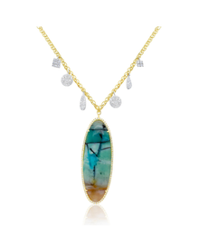 Necklace | Opalized Wood