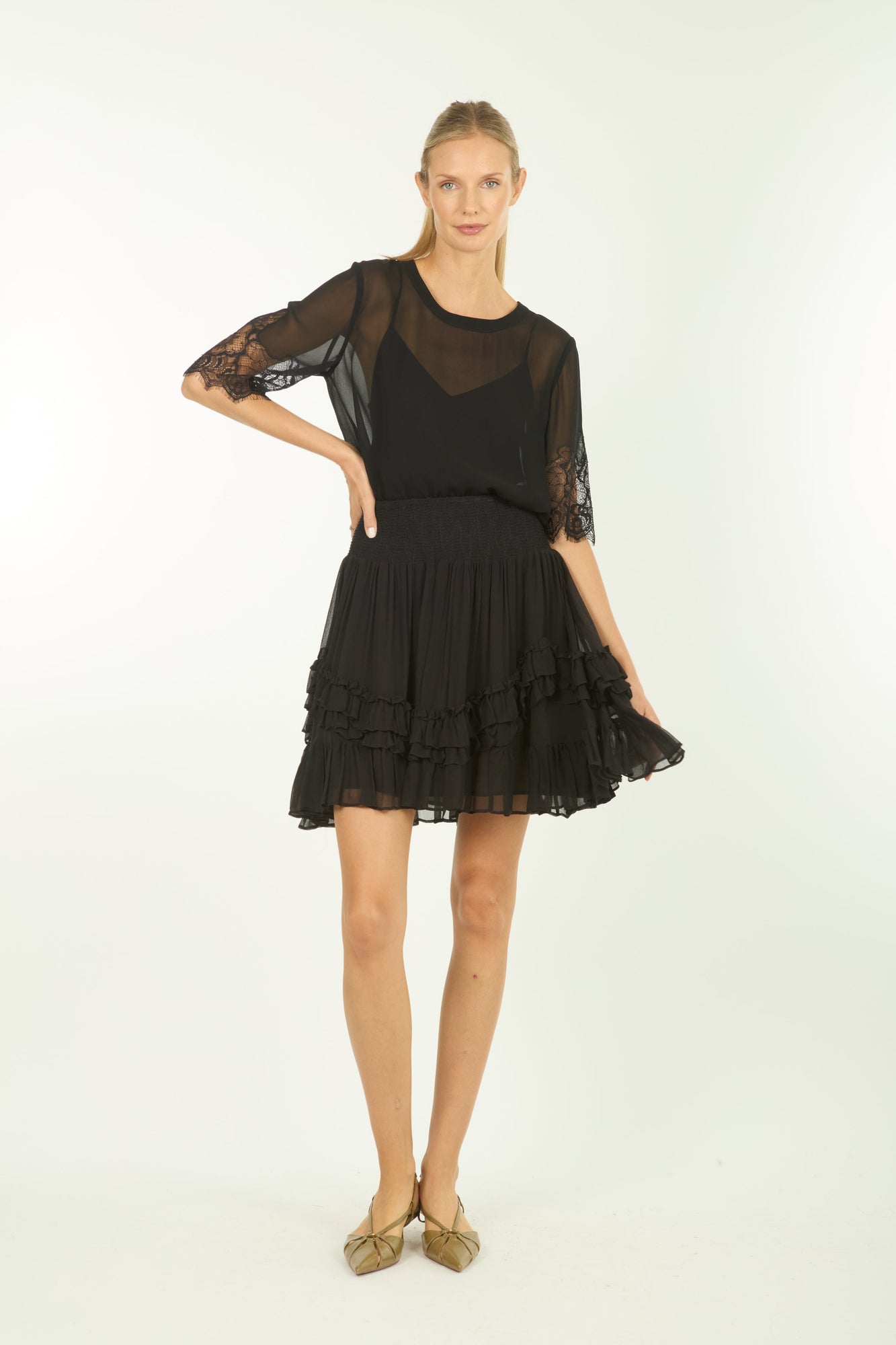 Nilou Skirt | Black