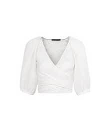 Norman Long Sleeve Blouse | Off White