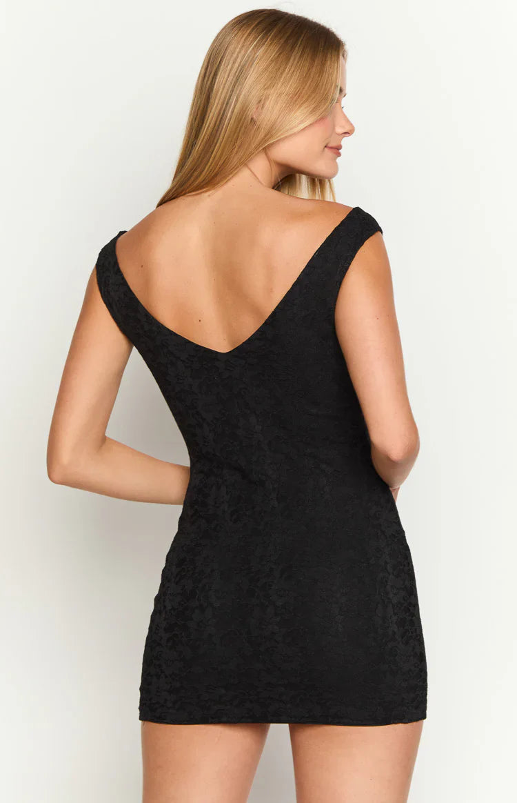 Nyla Mini Dress | Black