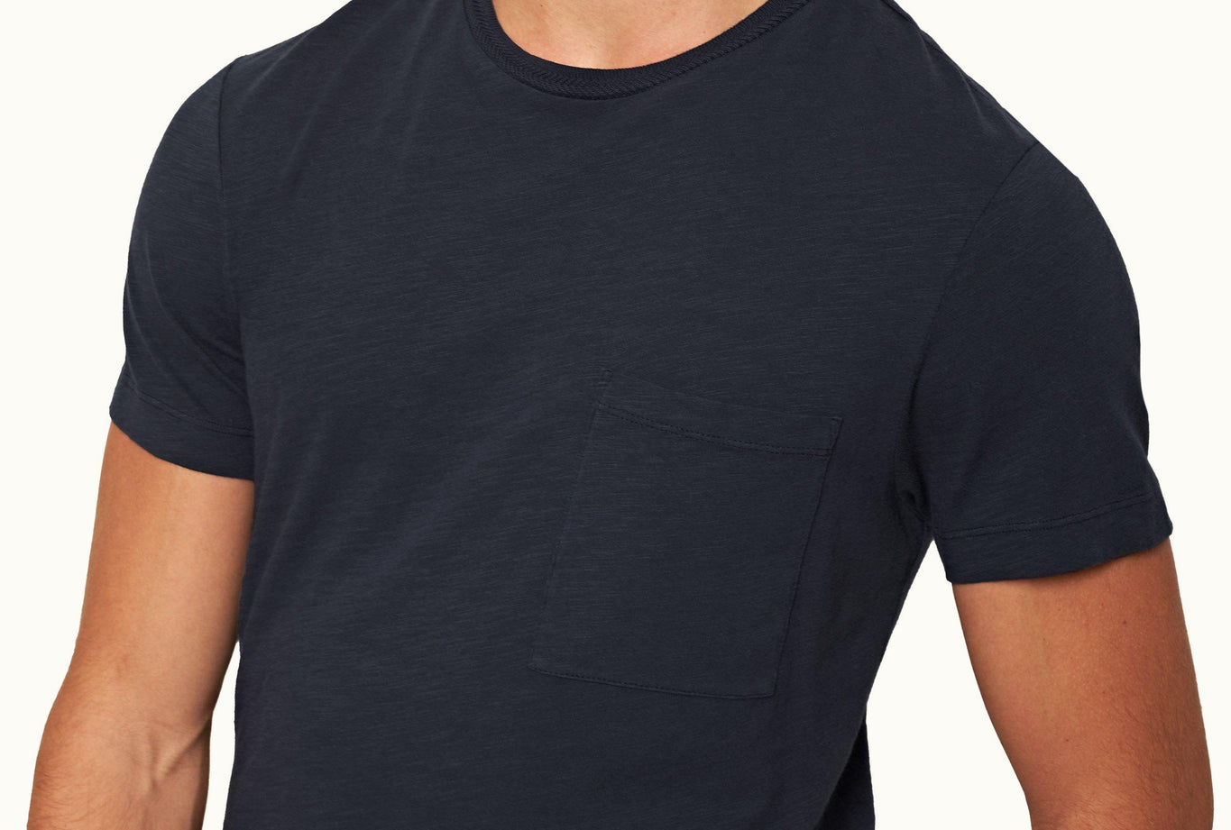 OB Classic Tee Classic Fit Crewneck Garment Dye Cotton T-Shirt | Lagoon Blue