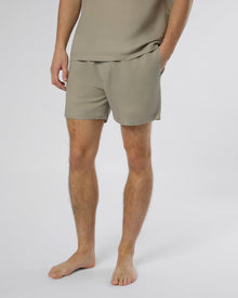 Mens | Linen Home Short | Cashew