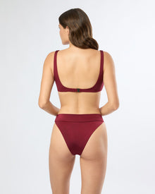 Womens | Danica Bikini Top | Pomegranate