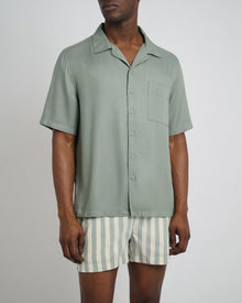 Mens | Tencel Vacation Shirt | Sage